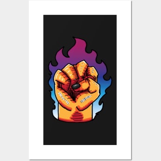 Fire Fist Posters and Art